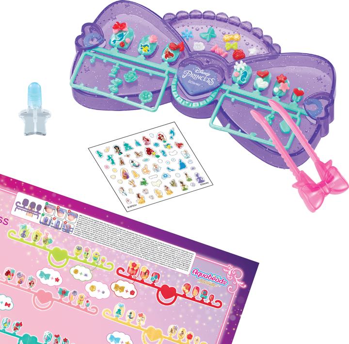 Immagine prodotto Epoch Aquabeads 35071 Nail Studio Principesse Disney, multicolore (Unghie artificiali, Multicolore)