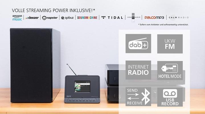 Immagine prodotto Imperial Dabman i410 BT (DAB, FM, Web radio, VHF, Bluetooth, WiFi)