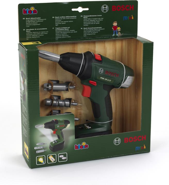 Actual product image Theo Klein Bosch cordless screwdrivers