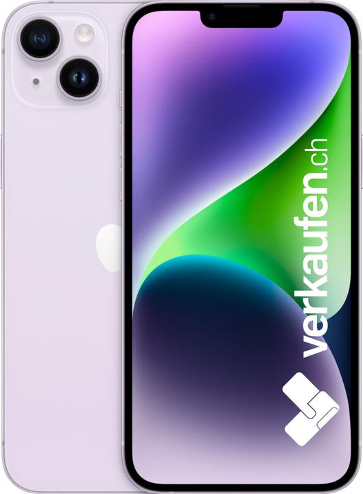Produktbild verkaufen.ch iPhone 14 Plus (256 GB, Purple, 6.70", SIM + eSIM, B / Sehr gut)