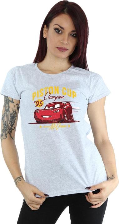Immagine prodotto Disney Cars Piston Cup Champion Maglietta Donna (S)