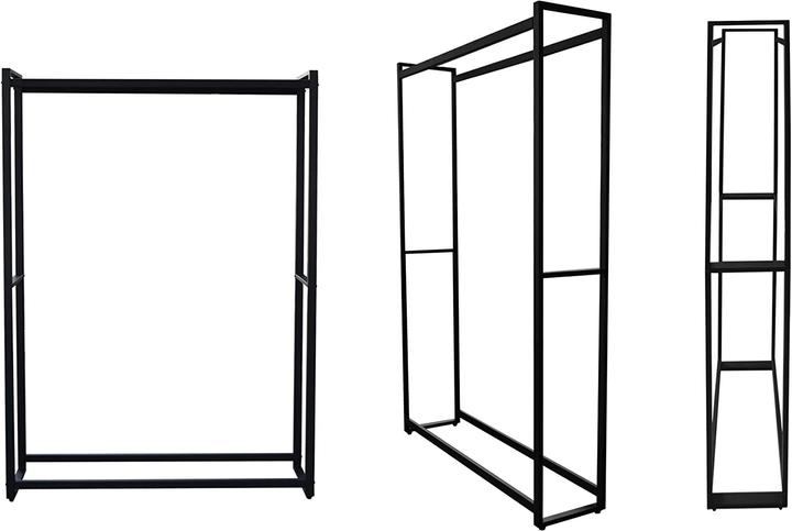 Actual product image Montixx Firewood Rack, H150xW65xD25cm
