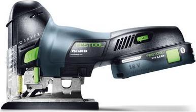 Productafbeelding Festool CARVEX PSC 420 HPC4,0 EBI-Set 18V Li-Ion accu decoupeerzaagmachine set in systainer - 120mm