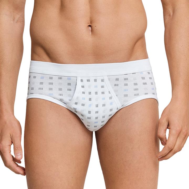 Image du produit Schiesser Lot de 4 slips de sport à fines côtes Cotton Essentials (XL, paquet de 4)