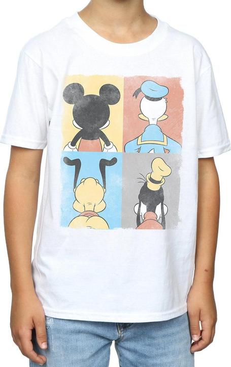 Actual product image Disney Boys Mickey Mouse Four Backs T-Shirt (128)