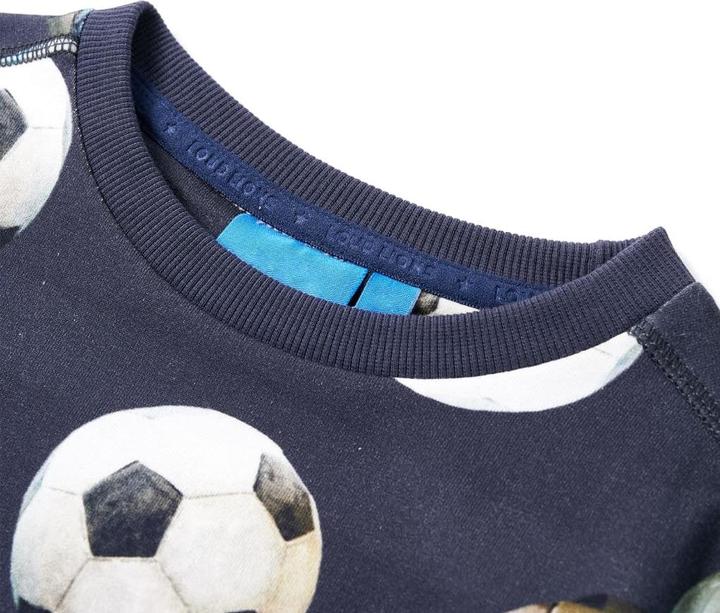 Immagine prodotto VidaXL Felpa da bambino blu navy 104,Materiale: 95 % cotone. 5 (104)