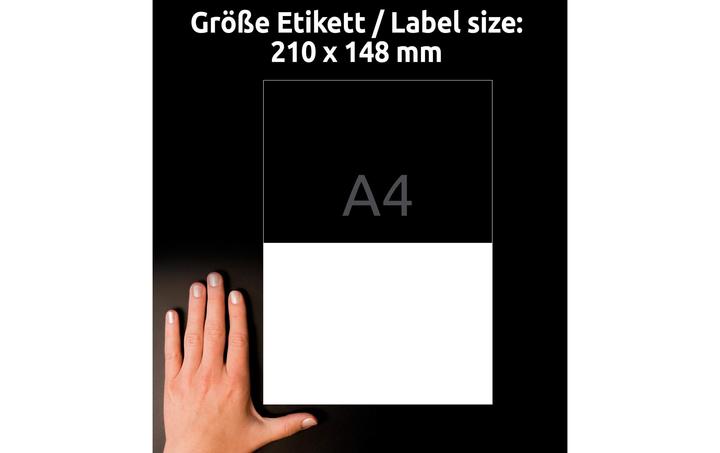 Actual product image Avery Antimicrobial labels 210 x 148 mm, 10 Blatt, Weiss