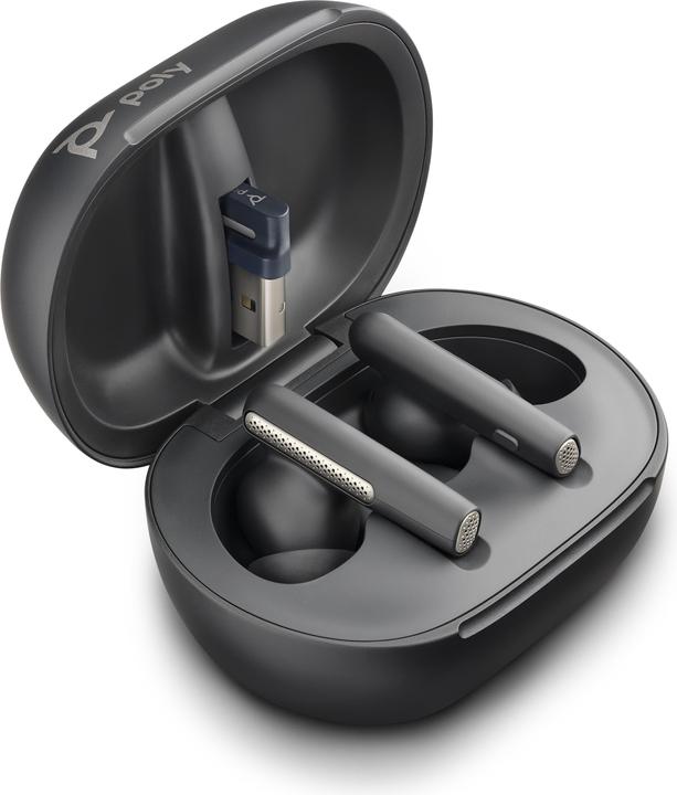 Produktbild Poly Voyager Free 60+ UC Carbon Black Earbuds (Kabellos, USB-C)