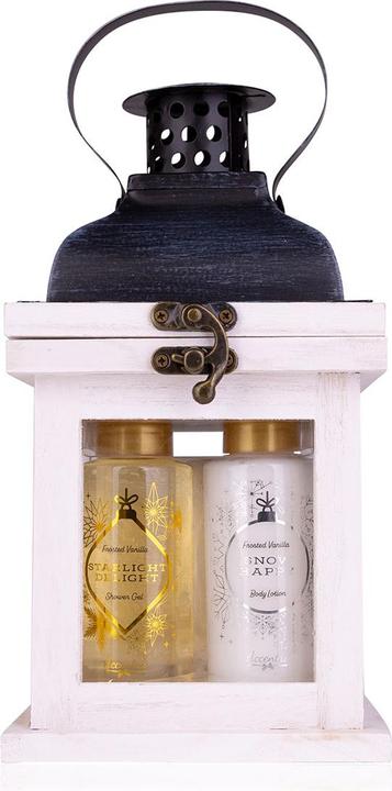 Produktbild Accentra Geschenkset für Frauen WINTER MAGIC in schöner Holzlaterne (Körperpflegeset)