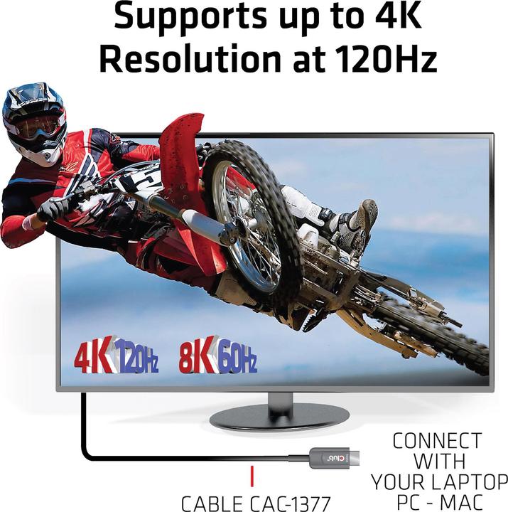 Actual product image Club 3D HDMI (Typ A) — HDMI (Typ A) (15 m, HDMI)