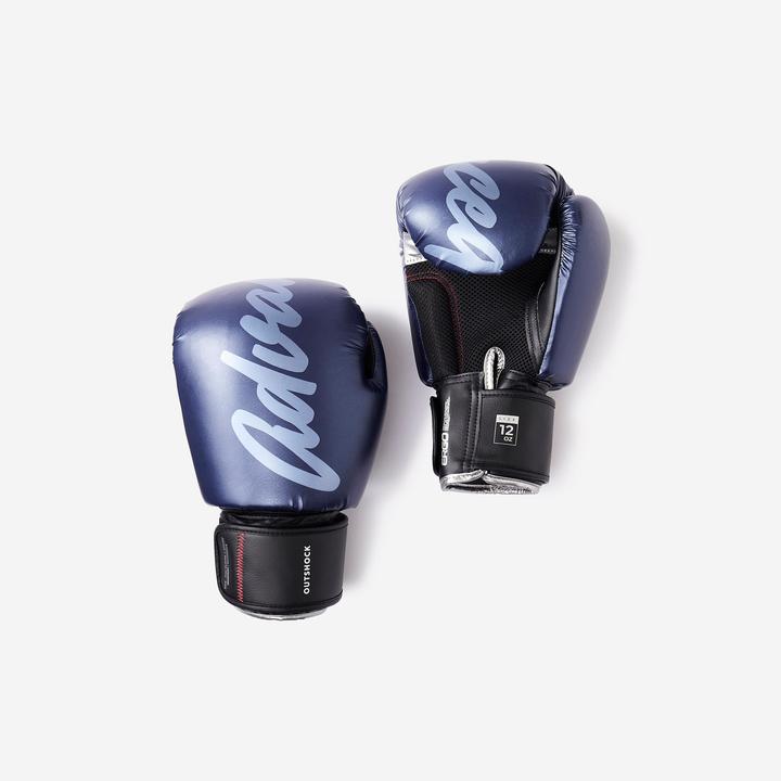 Outshock Kickboxing gloves - blue (14 OZ)