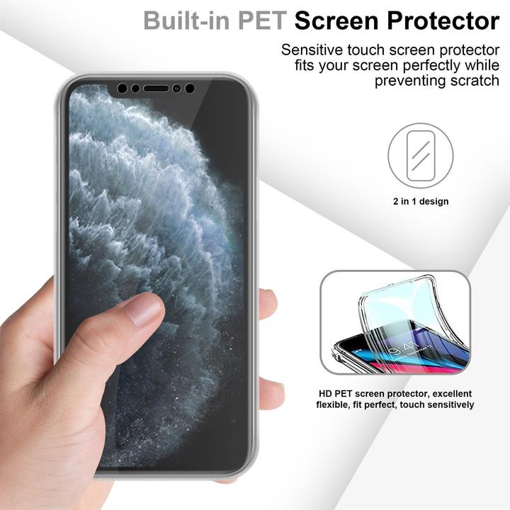 Actual product image Cadorabo TPU 360 Degree Case Cover (Apple iPhone 11 Pro Max)