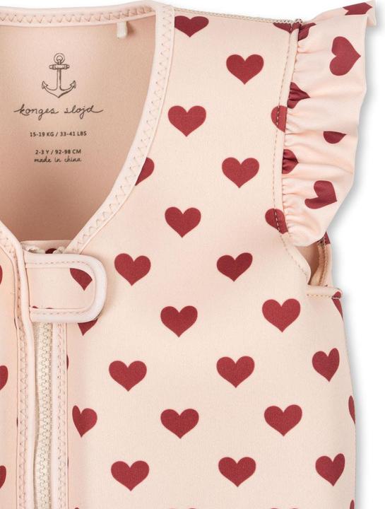Actual product image Konges Slojd Avery Schwimmweste Amour Rouge (15 - 18 kg)