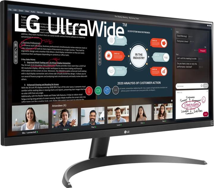 Produktbild LG 29WP500-B (2560 x 1080 Pixel, 29")