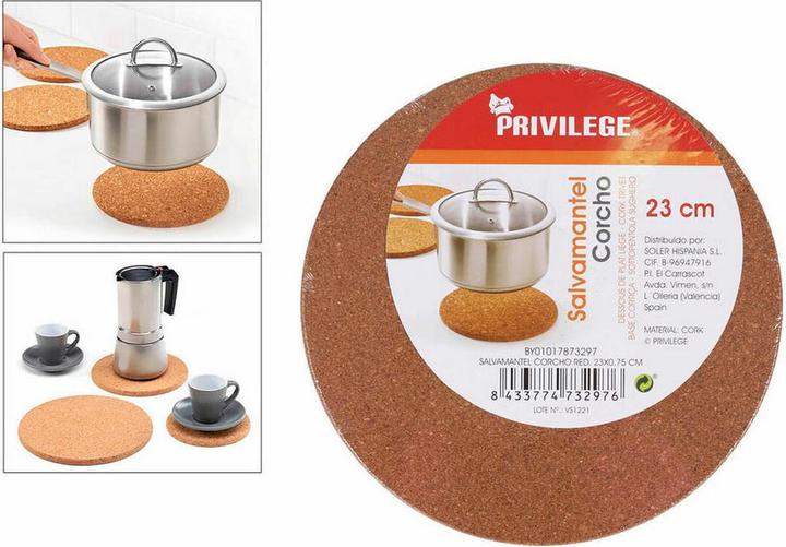 Immagine prodotto Privilege Untersetzer 23 x 0,75 cm (12 Stück) (23 x 0,75 cm) (12 x)