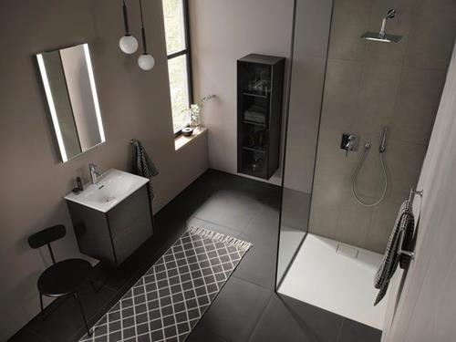 Actual product image Duravit Single lever basin mixer C.1 S without pop-up waste chrome