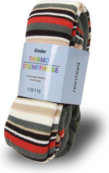 Produktbild Normani Baby Thermostrumpfhose -Ringelmuster - 9261 (74/80)
