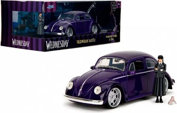 Immagine prodotto Jada Mercoledì Volkswagen Maggiolino 1:24