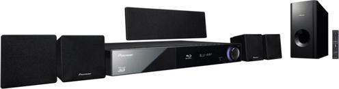 Pioneer BCS-212, 3D 5.1 Blu-ray home cinema system, DLNA, USB (150 W)