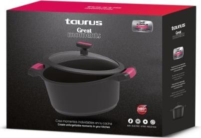 Actual product image Taurus Great Best Moments 28 cm pot with lid - KCK3028 (28 cm, Cast iron)