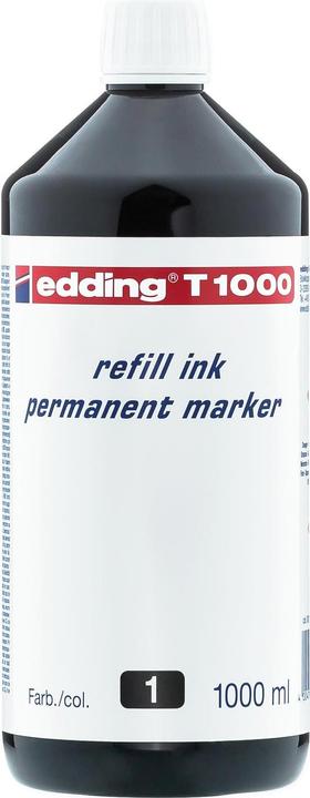 Edding Permanent Marker Tusche (Schwarz, 1 x)