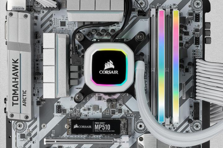 Produktbild Corsair Vengeance RGB Pro SL (4 x 8GB, 3200 MHz, DDR4-RAM, DIMM)
