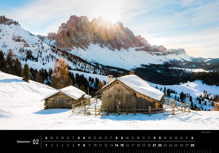 Immagine prodotto Dolomiten Premiumkalender 2026 (50 x 35 cm, Tedesco)