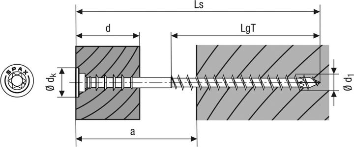Productafbeelding Spax Stelschroeven (100 Schroeven per stuk)