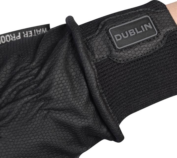 Actual product image Dublin Waterproof thinsulate riding gloves in synthetic leather (6)