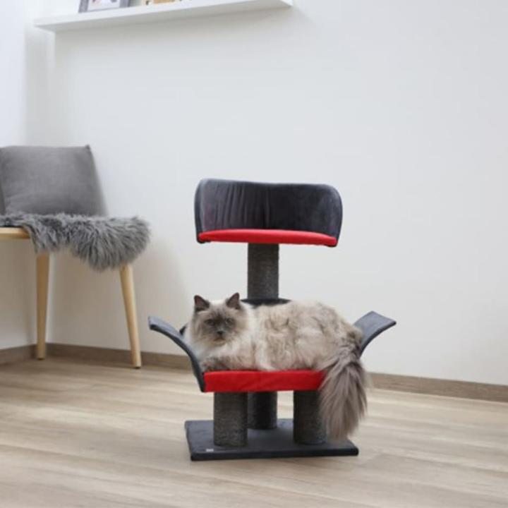 Actual product image Kerbl Lounge Deluxe (70 cm, Grey, Red)