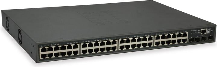 LevelOne 48x Ethernet, 4x SFP+, PoE L3 Buffer, AC, 50/60 Hz,.5 (48 Ports)