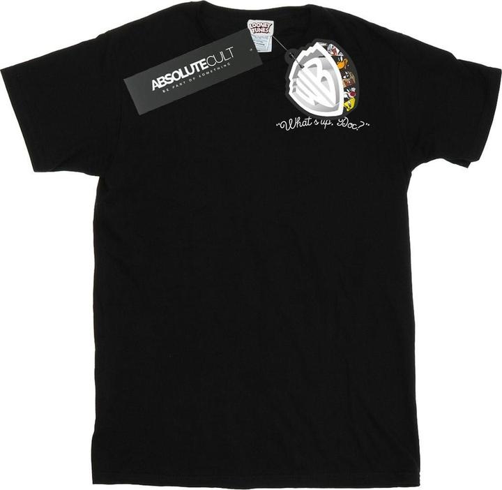 Actual product image Looney Tunes Mens What's Up Doc Breast Print T-Shirt (M)
