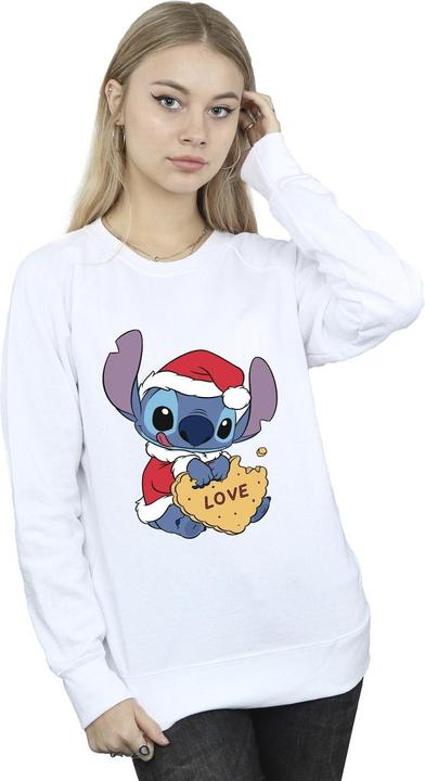 Produktbild Disney Lilo And Stitch Christmas Love Biscuit Sweatshirt (XXL)