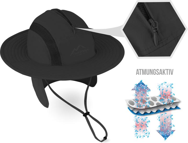 Actual product image Normani Bush Hat New Zealand (3XL)