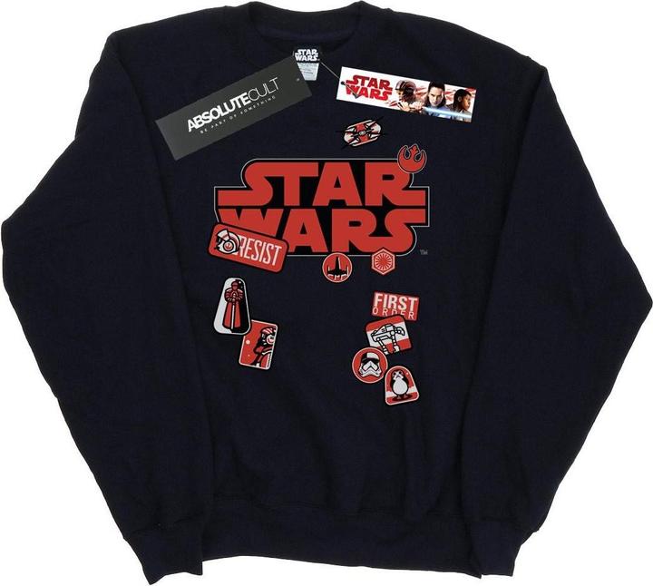 Star Wars The Last Jedi Badges Sweatshirt (XXL)