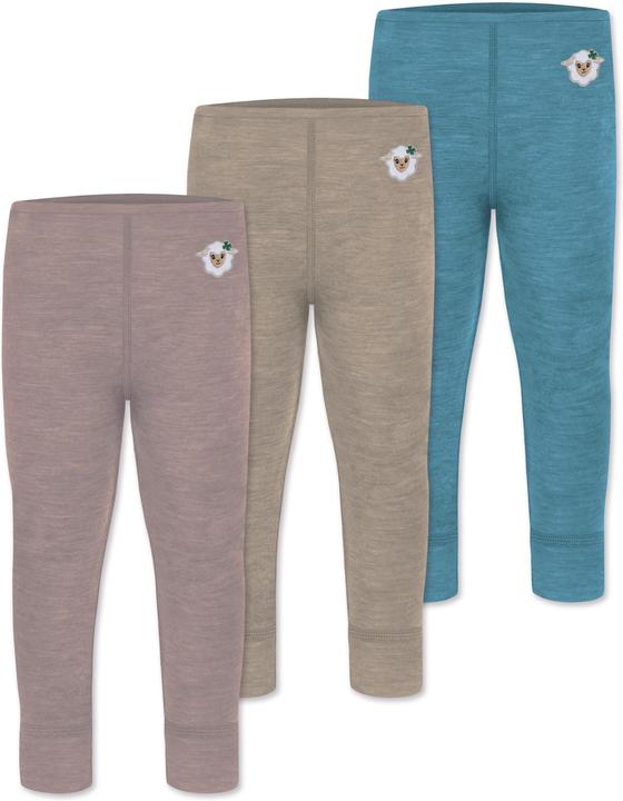 Normani 3er Pack Baby Merino Hose Unterhose „Tihoi" - 9509