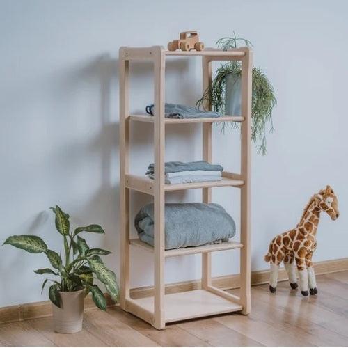 Actual product image Activity Board Waldorf nursery furniture. Waldorf open shelves for storing children's things
