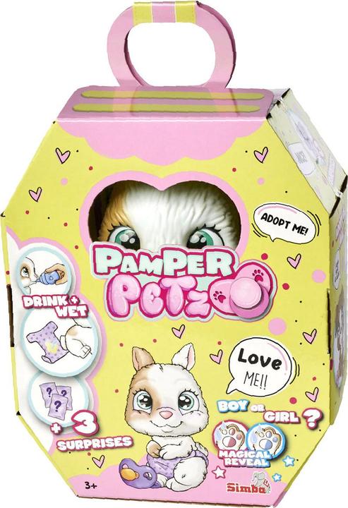 Actual product image Simba Pamper Petz Bunny (15 cm)