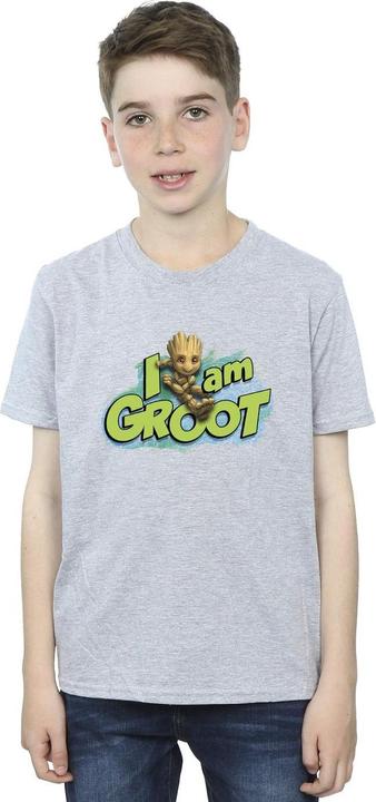 Produktbild Guardians Of The Galaxy I Am Groot Jumping TShirt Jungen (152, 158)