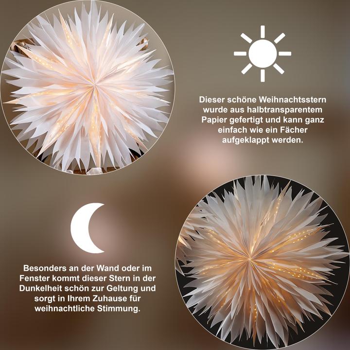 Produktbild Star Trading Papierstern Dis