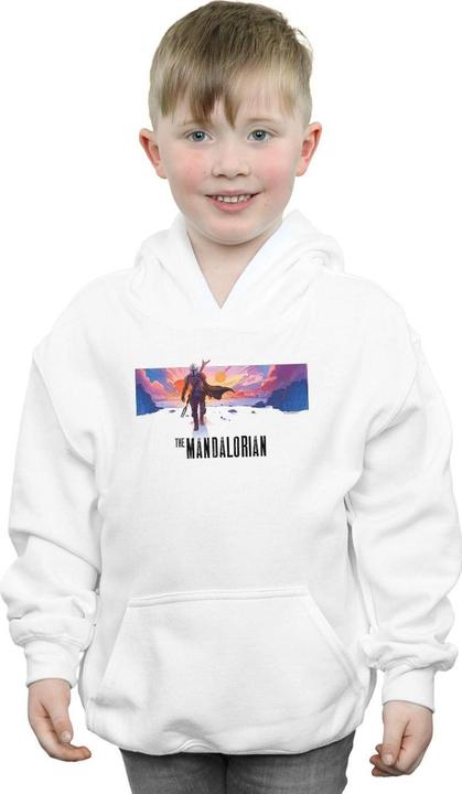 Produktbild Star Wars The Mandalorian Landscape Kapuzenpullover Jungen (140, 146)
