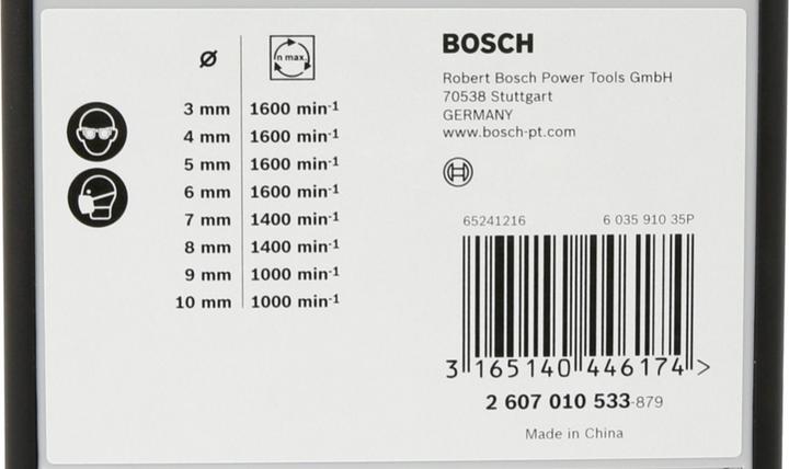Immagine prodotto Bosch Professional Zubehör Set di punte per legno PRO. 8 pezzi. (5 mm, 6 mm, 7 mm, 8 mm, 9 mm, 10 mm, 3 mm, 4 mm)