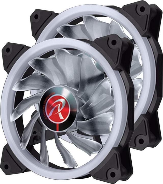 Actual product image Raijintek Raij IRIS 12 RBW ADD-2 120x120x25 0R40B00111 (120 mm, 2 x)