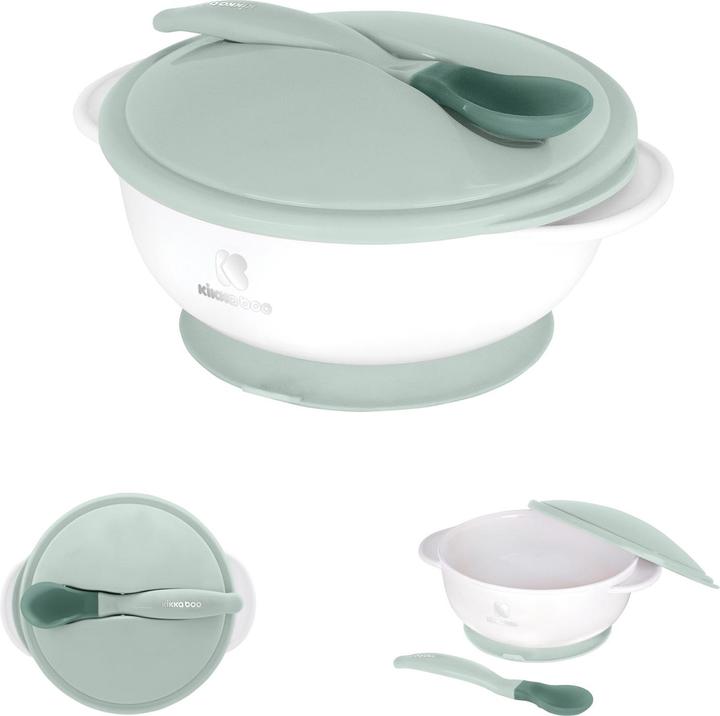 Produktbild Kikkaboo Baby Essschüssel 250 ml Löffel