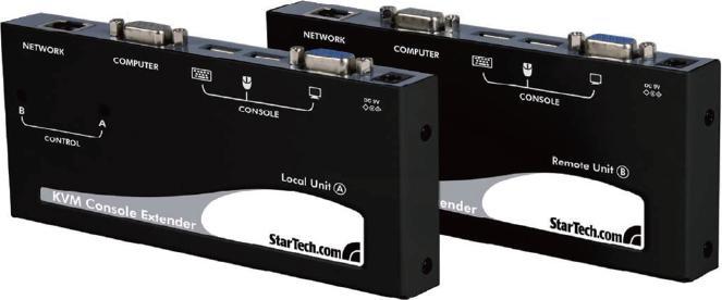 Image du produit StarTech Prolongateur de console USB/VGA Cat5 UTP