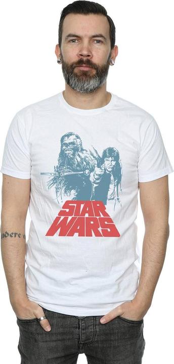 Produktbild Star Wars Han Solo Chewie Duet TShirt (3XL)