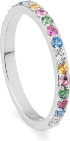 Image du produit Breuning RING - Brill. | Sky Blue | Apple Green | Saf. Pink (56, Or 750/18 K)