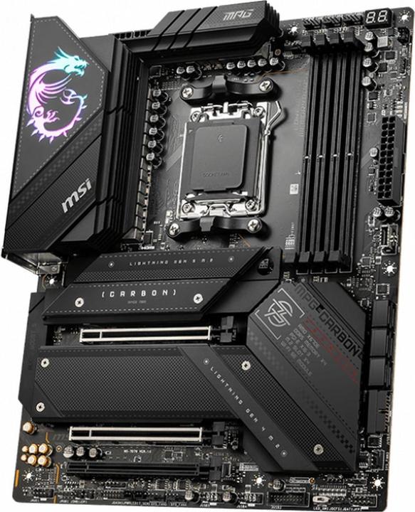 Productafbeelding MSI MPG X670E CARBON WIFI (AM5, AMD X670E, ATX)