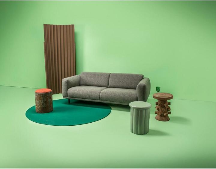 Produktbild Pols Potten 2.5-Sitzer Designer-Sofa Teddy Olive 206 cm (2.5-Sitzer)