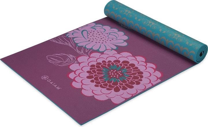 Image du produit Gaiam Kiku Yoga Mat réversible 6mm,d design (6 mm)